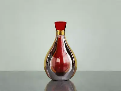 Stylized Perfume Bottle  Free 3D model
