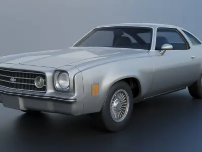 Chevrolet Chevelle Laguna 1973 3D print model