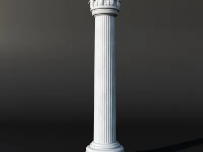 fat corinthian 3D model
