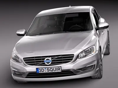 Volvo S60 2014 3D model