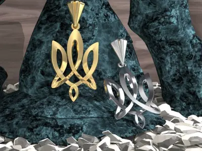 Ukrainian Trident 3D print model