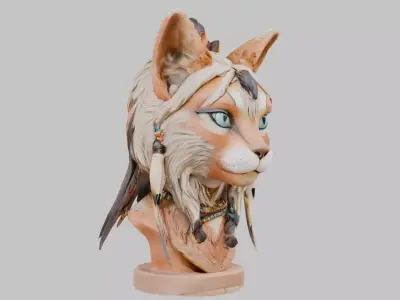 Classic CLA Car Low-poly 3D model