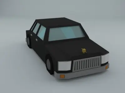 Low Poly Car Pack Low-poly 3D model order