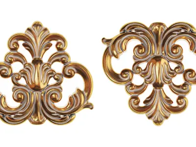 Classic carved 236 3D model