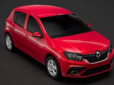 Renault Sandero 2020 3D model