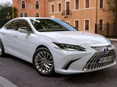  2023 Lexus ES 300h F SPORT  3D model