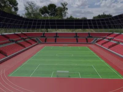 Olympic Stadium Low-poly 3D model