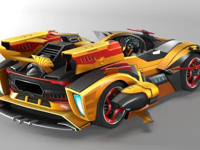 Wukong Transformer 3D Model 3D model