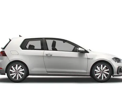 Volkswagen Golf TGE 3door Typ 5G 2017 3D model