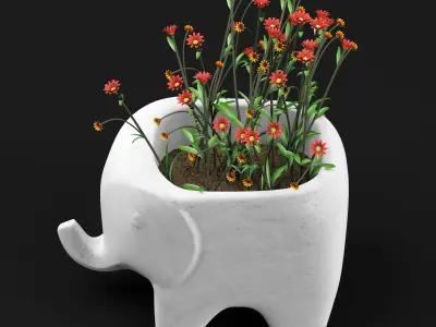 Adairs Home Republic Animal vase 3D model