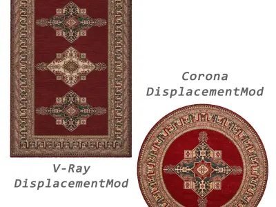 Rugs No 408 Low-poly 3D model