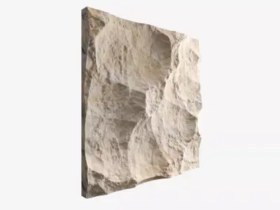 280-RockPanel piece of stone 3D model