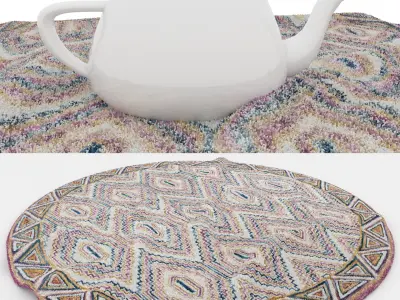 Rugs No 352 Low-poly 3D model