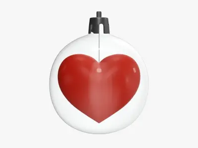 Christmas tree decoration toy 01 3D model