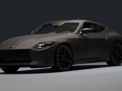 nissan 400z 2021 3D model