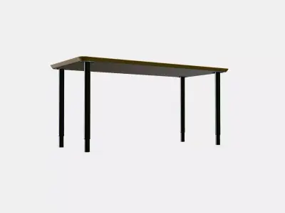 ANFALLARE - OLOV Desk Low-poly 3D model