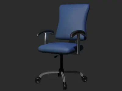 Office Chair Free low-poly 3D model