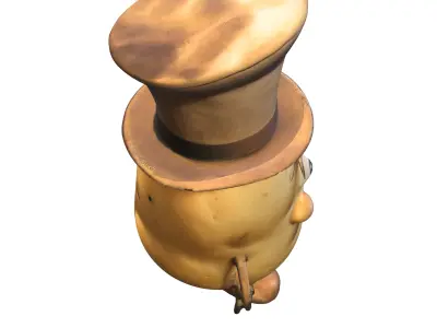 Potato Character for Games and Assets Low-poly 3D model