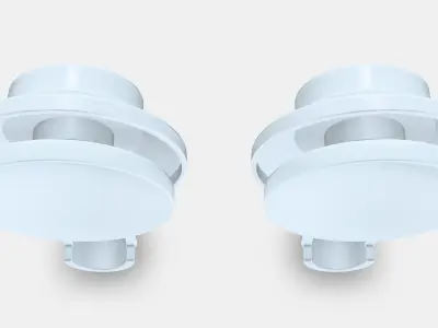 PRINTED Cuckoo and vacuum holder 1 Low-poly 3D model