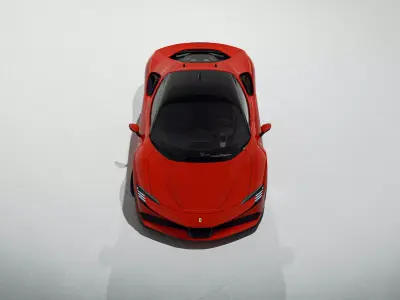 2021 Ferrari SF90 Stradale 3D model