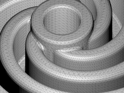 Vortex Impeller 3D print model