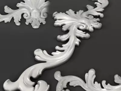 Decorative Element 3D print model 6