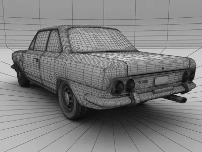 IKA Torino TS-GS 1970-73 3D model