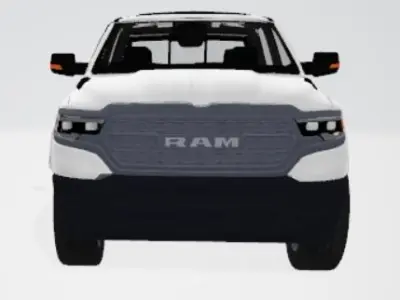 Dodge ram 1500 LIMITED  2019 3D model