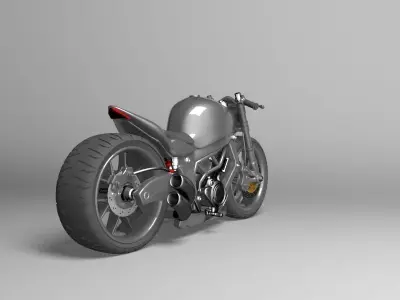 Kawasaki Ninja Street Fighter 3D model