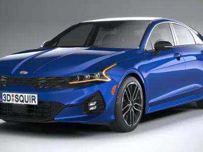 Kia K5 GT 2021 3D model