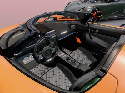 Regera pack 3D model