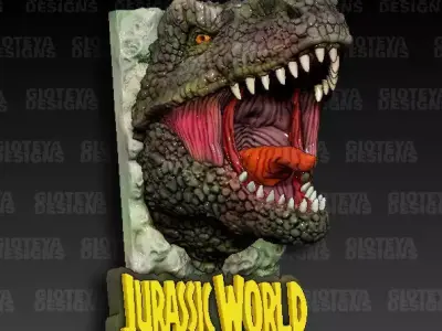 Jurassic World T-Rex 3D model