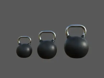 gym equipment  3D model
