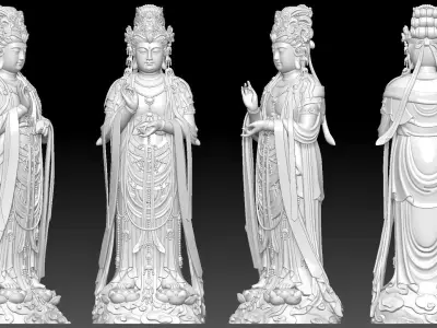 Guanyin  3D print model