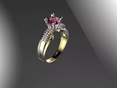 jewelry ring 78 3D print model