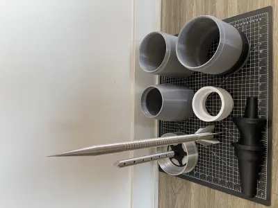 M829 APFSDS 120 mm Abrams Tank round 3d print files 3D print model