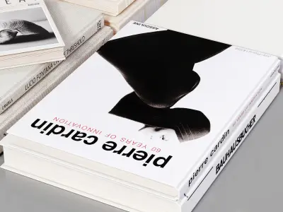 Book Decorative Low-poly 3D model