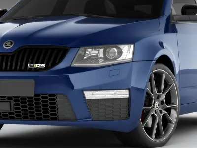 Skoda Octavia Combi RS 3D model