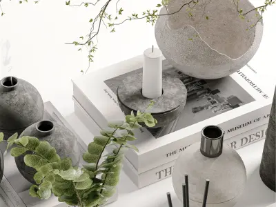 Decorative Set 09 3D model