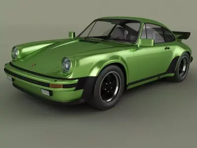Porsche 911 Turbo 3D model