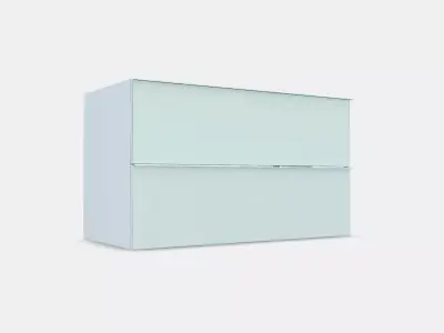 GODMORGON Wash-stand with 2 drawers 2 Low-poly 3D model