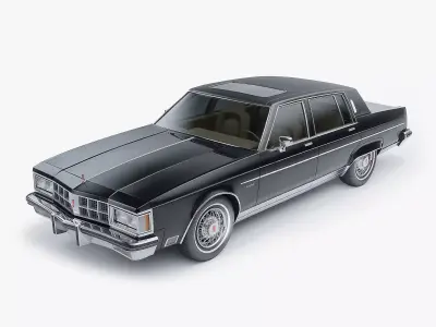 1981 Oldsmobile 98 Regency Sedan 3D model