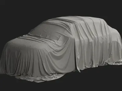 Ordinary Car Cover 08 3D model