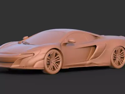 Mclaren 675LT 3D print model