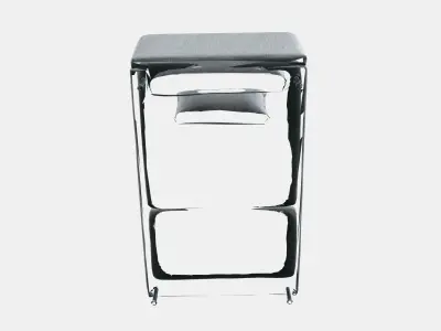 SODERHAMN Lounge chair Low-poly 3D model