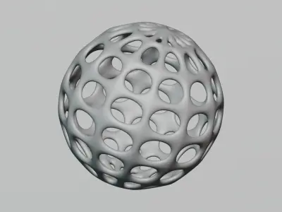 Sphere ball print model 3D print model