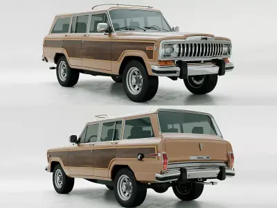 Jeep wagoneer 3D model