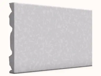 Crude Granite Block Wall Segment 3D model