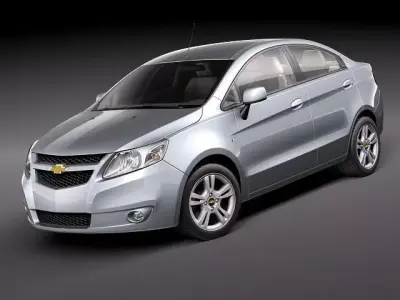 Chevrolet Sail CG 2011 3D model