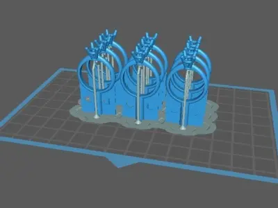 Diamond oval solitaire Size K 1 ct  3D print model